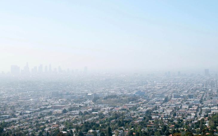 LA from above